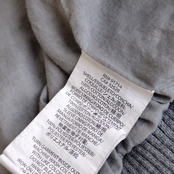 A/X Armani Exchange Women's 3/4 Sleeve Jacket Size L - Picture 8 of 13